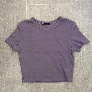 Zara cropped top